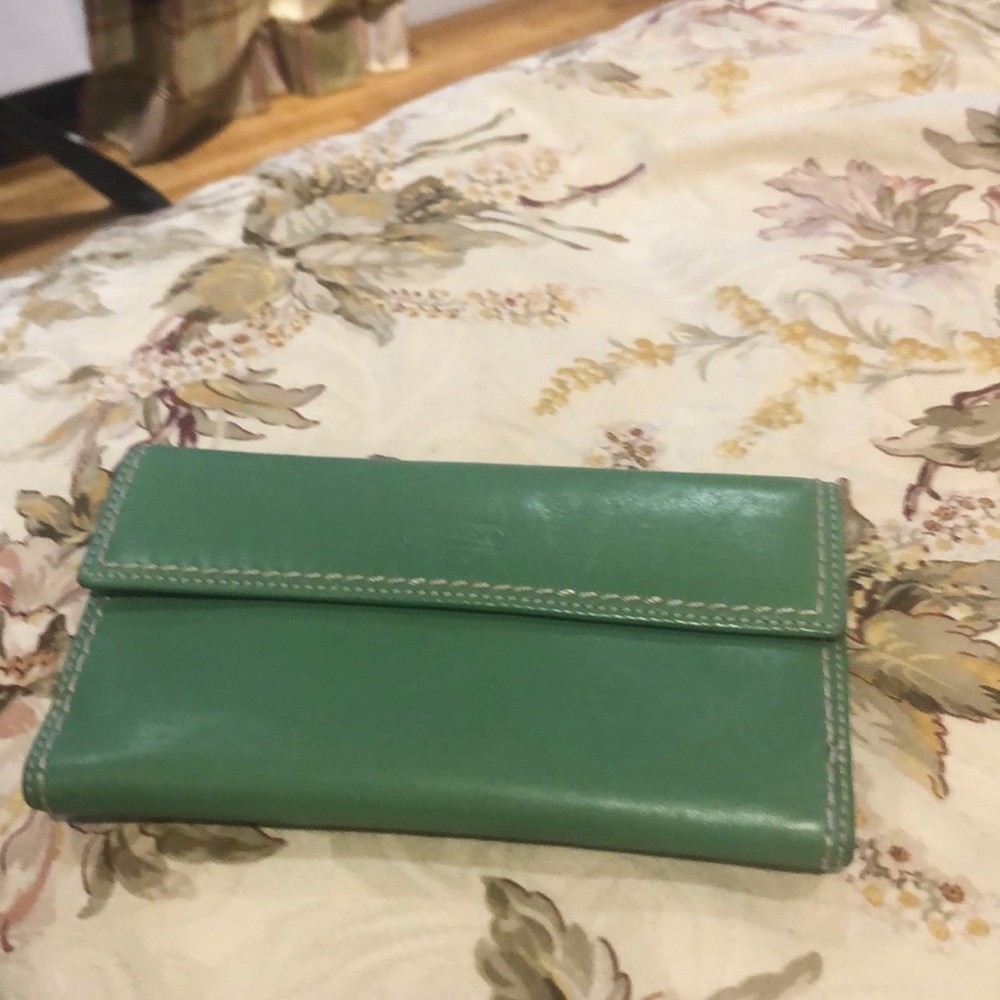 Coach wallet leather